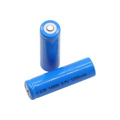 3.7V Rechargeable Battery Button Top 1200mAh Capacity Lithium Cell Battery – AA