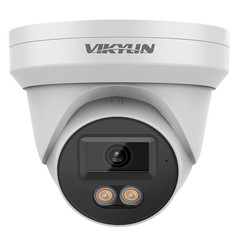 VIKYLIN 8MP 4K Full Color Night Vision IP Camera Built-in Microphone IP67 WDR