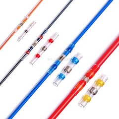 690 NEW Solder Sleeve Seal Heat Shrink Butt Wire Connectors Terminals Waterproof