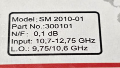 SatMaximum Single Satellite KU LNBF SM 2010-01 FTA Uninersal 0.1dB Super Low