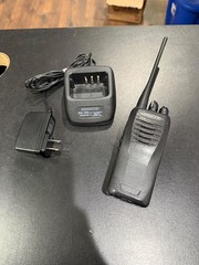 Kenwood TK-3402U-K UHF FM Transceiver Two-Way Radio w/ Charging Base