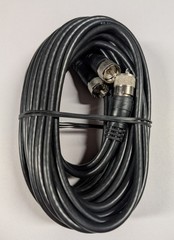 New 2ft CB Antenna Kit with Cable and Mount(s) – Black – MADE IN U.S.A.