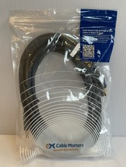 NEW Cable Matters Straight to 90-Degree Angle High Speed HDMI Cable – 6 Feet