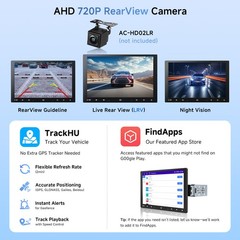 ATOTO 10.1″ 2G+32G Floating 1DIN Car Stereo Wireless CarPlay Android Auto 4G GPS