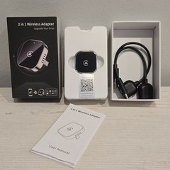 Teeran 2 in 1 Wireless CarPlay and Android Auto Adapter *Open Box*