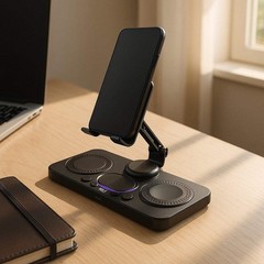6-in-1 Wireless Charging Station Y21 Phone Watch Earbuds