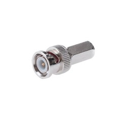 BNC Male to RG6 Twist-On Connector Coax Cable High Quality Adapter Multi-Pk LOT