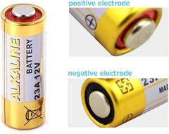 12V Alkaline 23A Batteries 10 Pack for Remote Car Doorbells Toys