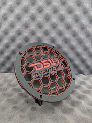 1pc Flat ABS plastic Audio Protective Speakers Grille DS18 Audio Mesh Grid