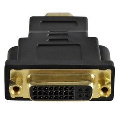 HDMI Male to DVI-D 24+1 Pin Female M-F Adapter Converter for HDTV LCD Monitor