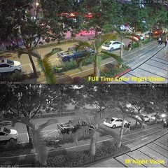 8MP Dome TVI AHD CCTV 4IN1 Camera Color Night Vision Metal Housing 2.8mm