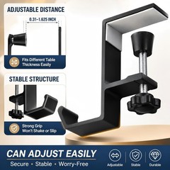 Headphone Stand – Aluminum Alloy Headphone Holder Under Headset Stand For Desk