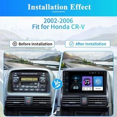 Android 15.0 Car Radio GPS Navi Stereo Wifi Carplay For Honda CR-V 2001-2006 CRV