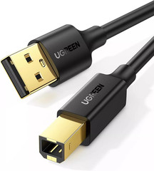 UGREEN USB Printer Cable – USB A to B Cable, 5 FT/1.5M High-Speed USB 2.0 Cable
