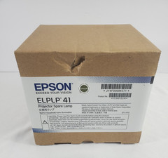 Genuine Epson ELPLP41 OEM Projector Spare Lamp Brand New Factory Sealed