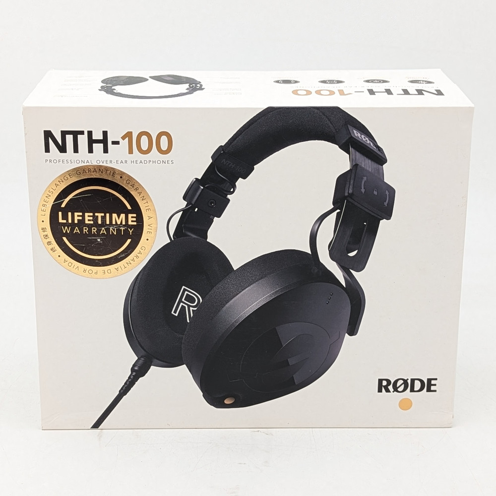 Rode Professional Over-Ear Headphones Wired 3.5mm Jack (NTH-100) Black