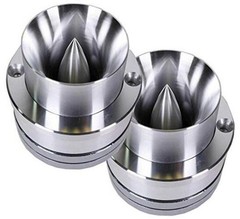 W460S 600 Watt Titanium Super Car Bullet Tweeter 1 Pair – 8 Ohm with Built in