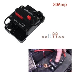 Breaker Inline 20-300A Circuit Stereo AMP Fuse For Car Audio RV Marine Reset