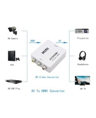 AV2HDMI Converter video Upscaler 1080P