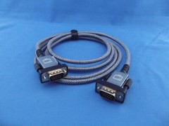 VGA/SVGA 6FT Monitor LCD Projector Cable – Gold Plated – Braided