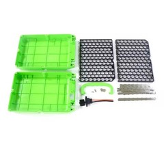 DIY 13S 8P 48V Li-ion Battery Box w/ 20A/30A BMS+Holder+Welding Nickel Strip kit