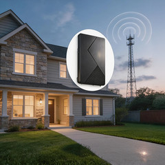 Five Star Flat Panel Indoor TV Antenna Long Range Amplified HD Reception