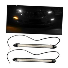 2 PCS Exterior Car LED Lights Flexible LED Daytime Running Light 9.5 Inches