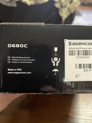BRAND NEW IN THE BOX SAGEMCOM DIGITAL CORDLESS PHONE 6.0 MODEL D680C