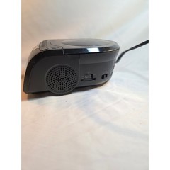 RCA RP5605-A CD Clock Radio AM FM Digital Alarm Black Top Loading Player