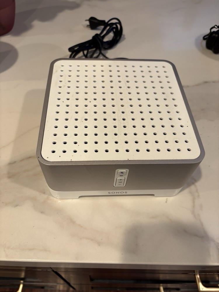Sonos Connect:Amp Digital Media Streamer – GEN 1 – White/Gray – USED Working