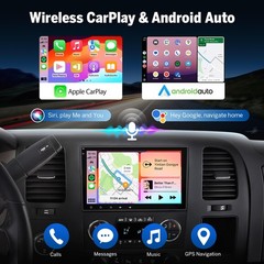 Car Stereo 8 Inch 64G 64G Android 14 Wireless CarPlay GMX7 Bluetooth EononGMX7A