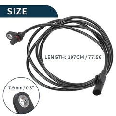 ABS Wheel Speed Sensor for Mercedes-Benz Sprinter 2500 Durable No.A9065400117
