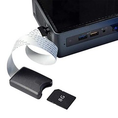 Micro-SD TF Memory Card Kit Male to SD Female Soft Flat FPC Cable Extender MEW