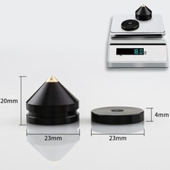 8Pcs HIFI Audio Speaker Isolation Feet Floor Nails Turntable Stand Foot Pad M23
