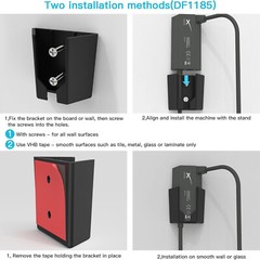 Starlink Gen 2 Power Adapter Wall Bracket ABS Plastic Holder Mount Durable