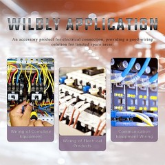 10-100PCS Gauge AWG (8 6 4 2 1/0 2/0) Wire Connectors Crimp Ferrules Terminals