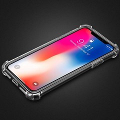 For Apple iPhone X Case Silicone Crystal Clear Bumper Gel iPhone 10 Soft Cover