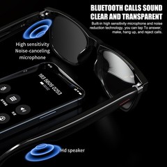 New Touch Smart Camera Glasses With Mic 4K HD Waterproof Bluetooth 5.0 USB Photo