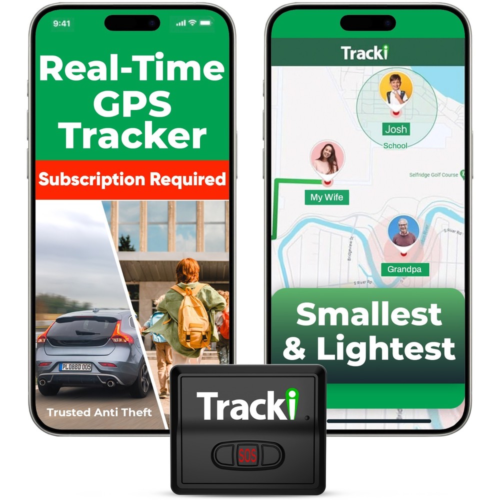 Tracki GPS Tracker for Vehicles – Real-Time 4G LTE (SUBSCRIPTION REQUIRED)