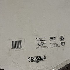 Kicker 12” Sub Grille 05G10 Kicker 12” Sub Grille Gl12l7