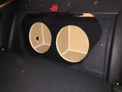 Zenclosures 2016-2023 Chevy Camaro FRONT FIRE 2-12″ Subwoofer Speaker Sub Box