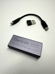 Questyle M15i Portable USB DAC Headphone Amp MFi 3.5mm 4.4mm Hi-Res Box