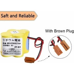 US STOCK!!10X A98l-0031-0025 Battery/BR-2/3AGCT4A 6V Battery 4400mAh for FANUC C