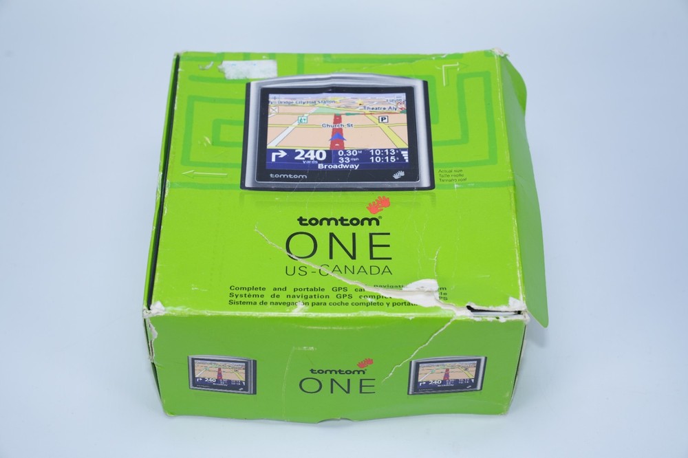 TomTom One 4N00.005 Bluetooth Portable GPS Navigation Unit BRAND NEW!