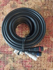 Audio Video 12ft Component Cable TV Cable, Black, 12′