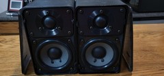 Realistic Radio Shack Minimus 7 40-2030C speakers black pair sounds excellent