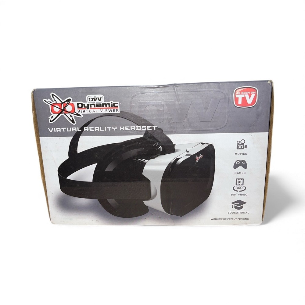 Dynamic Virtual Viewer DVV 3D Glasses Smartphone Virtual Headset AS SEEN ON TV!