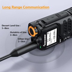 Quansheng UV-K5 50-600MHz RX Walkie Talkie DTMF VOX FM UHF VHF 2-Way Radio LOT