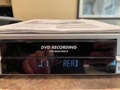Vintage Panasonic DVD Recorder DMR-E55P Japan 2004 DVD-RAM Progressive Scan Play