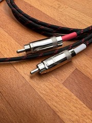 3 Ft Audiophile Unterminated Turntable Replacement Phono RCA Cables Low Cap!